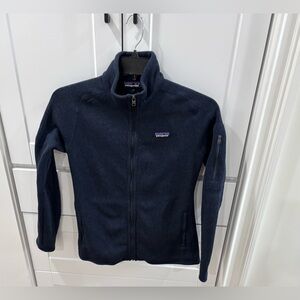 EUC Patagonia Full Zip
Fleece Jacket Food & Wine Classic Aspen 40
Years. Navy